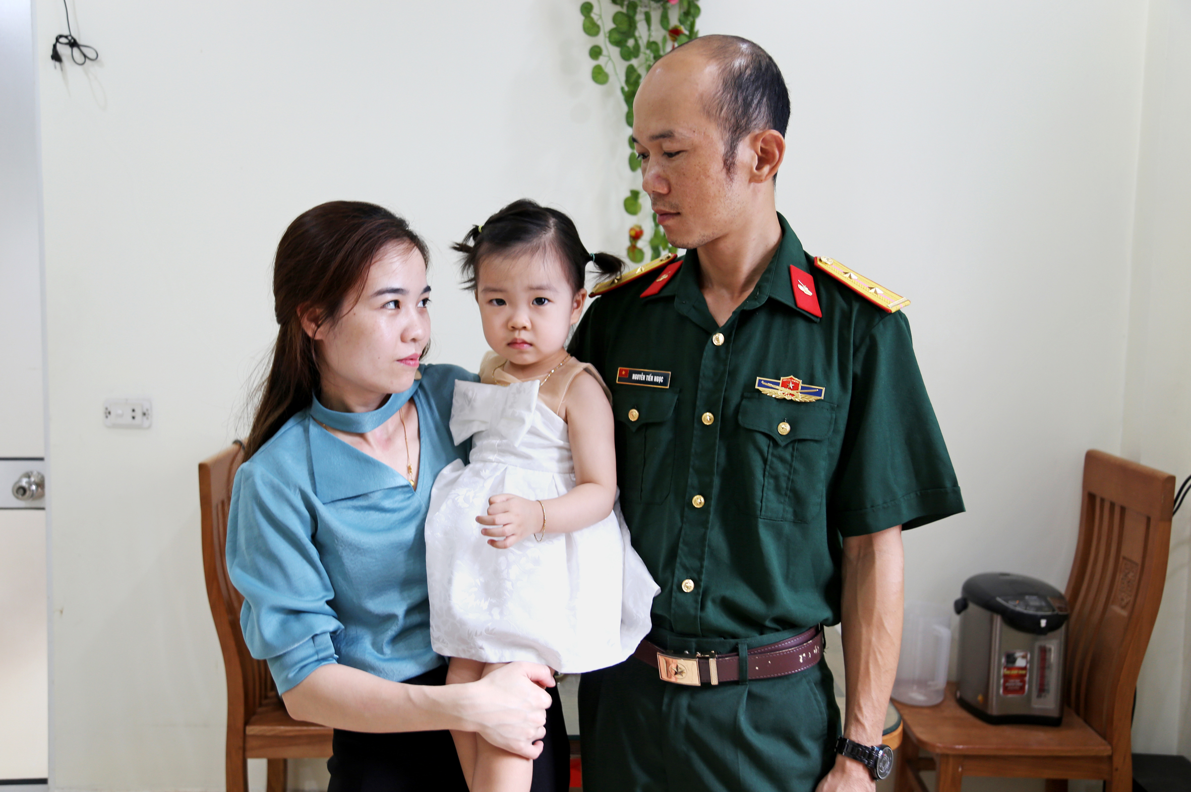 Hạnh phúc của những gia đình quân nhân hiếm muộn